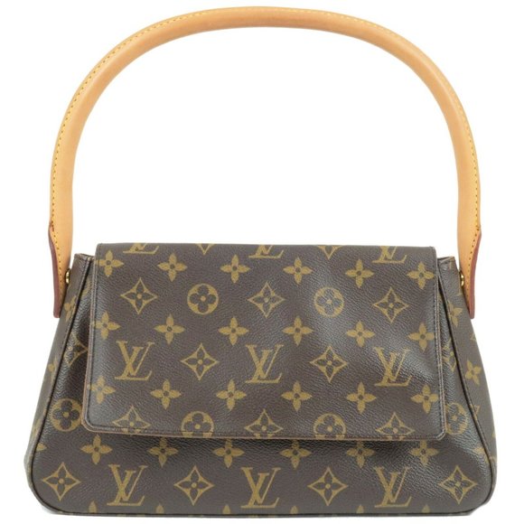 Looping Mini Monogram Canvas Shoulder Bag - Picture 1 of 9